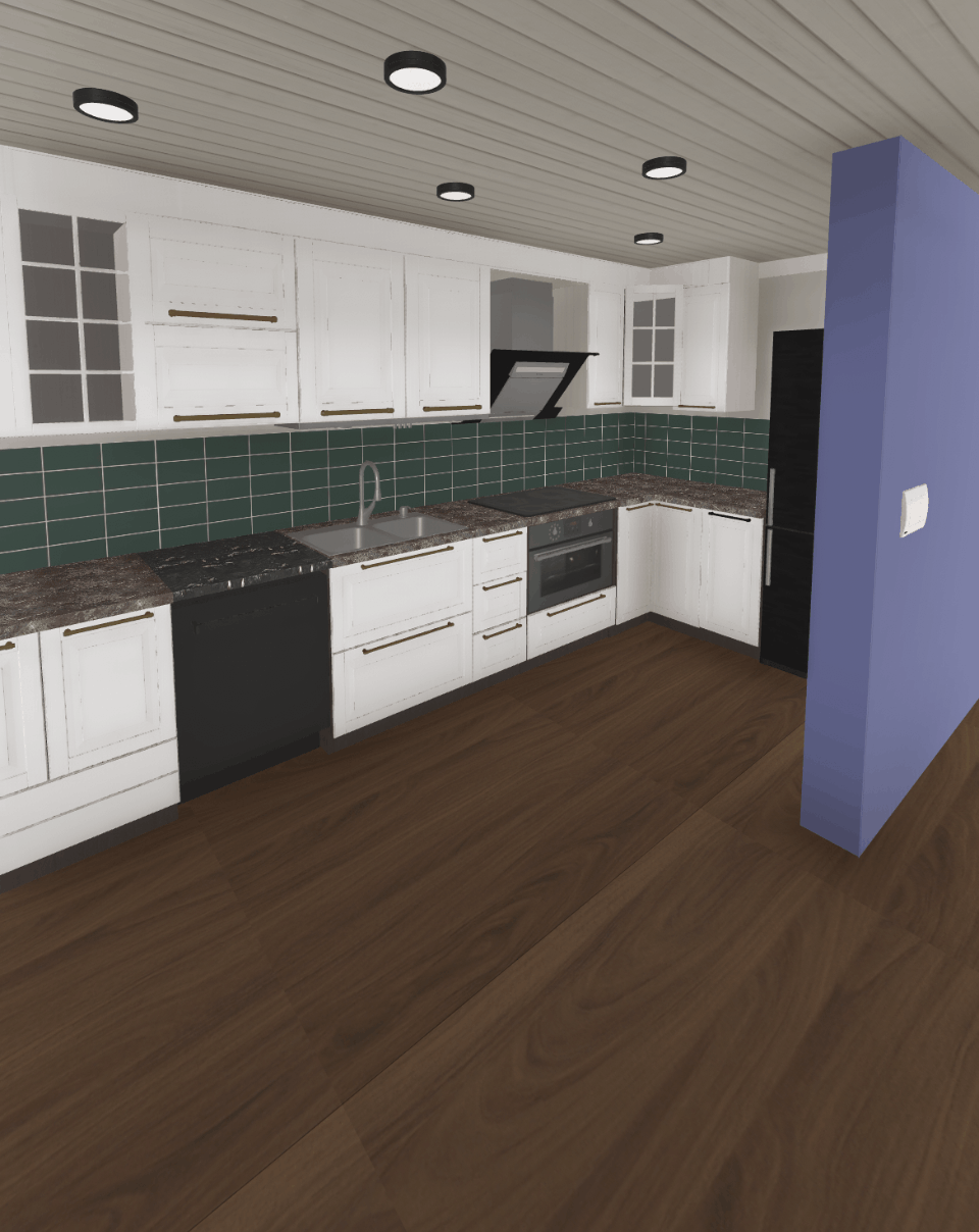 3D - kjøkken design